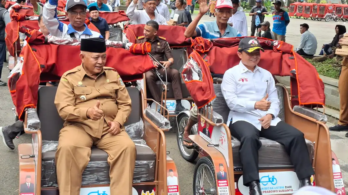 Bantuan becak listrik
