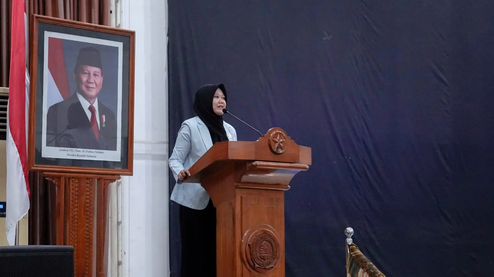 Ketua Program Studi Pendidikan Guru Sekolah Dasar (PGSD), Dr. Farida Nur Kumala, S.Si., M.Pd. Foto/dok. Unikama