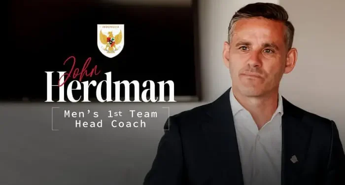 PSSI resmi mengumumkan John Herdman sebagai pelatih baru Timnas Indonesia. /Foto: Dok. PSSI.