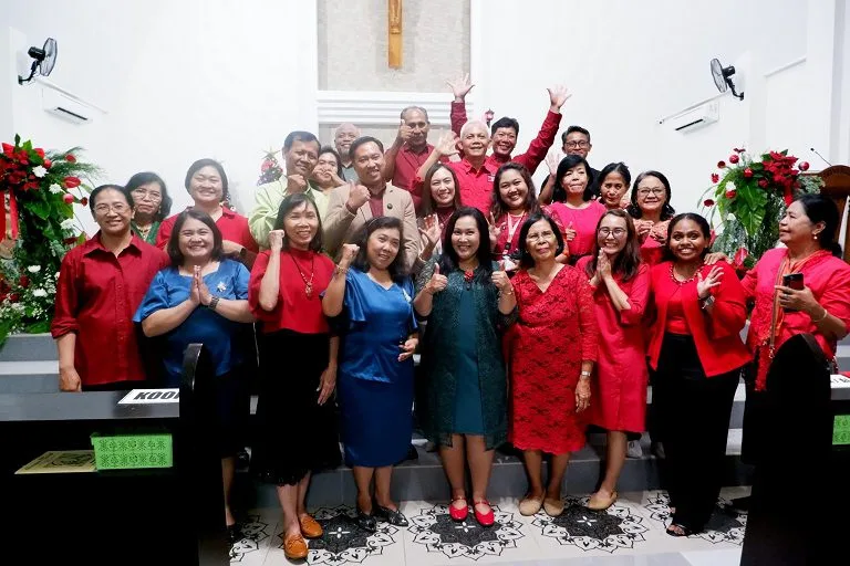 Misa Malam Natal di Gereja Santo Thomas Aquinas ITN Malang pada Rabu (24/12/2025). Foto/dok ITN Malang