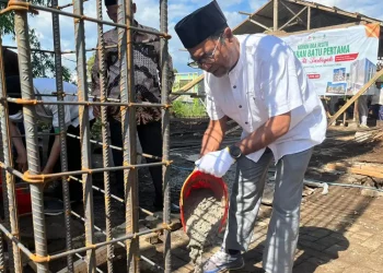 Peletakkan Batu Pertama Masjid At Tarbiyah: Kolaborasi Wali Murid SMPIT Insan Permata Malang dalam Mendukung Penguatan Karakter Islami