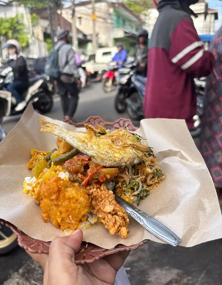 Nasi jagung Bu Yuli 