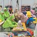 Siswa SDIT Insan Permata Malang jalani pembelajaran langsung di konveksi. (Foto/dok.)