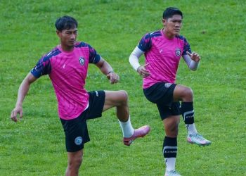 Duel Arema FC vs Persijap Jepara tersaji di pekan ke-19 BRI Super League 2025/2026 hari Senin (2/2/2026) sore nanti. /Foto: Instagram @aremafcofficial.