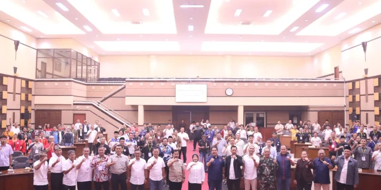Foto bersama peserta Musorkablub tahun 2026 KONI Kabupaten Malang. Foto: Pemkab Malang