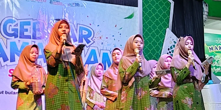 Kemeriahan Gebyar Ramadan 2026 di SMK El Hayat Malang. (Foto/ist)