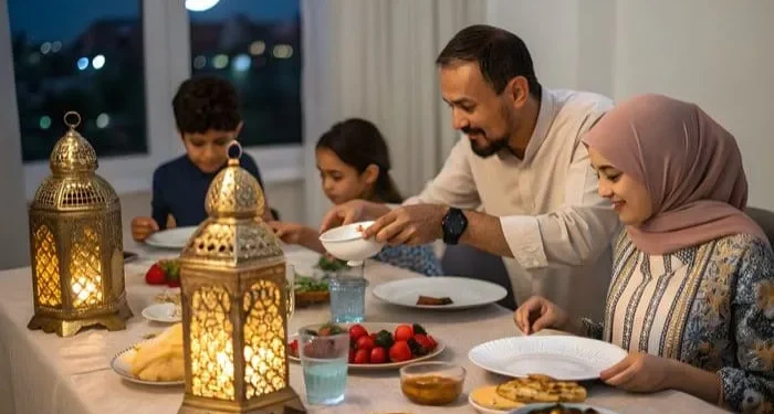 Jadwal buka puasa Malang Raya hari Rabu, 25 Februari 2026 dan keutamaan puasa hari ketujuh Ramadan. /Foto: Pinterest/Pikbest.