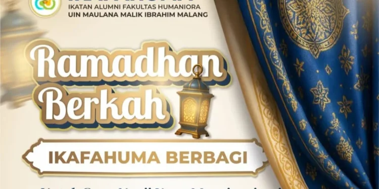 Semarakkan bulan suci Ramadan, IKAFAHUMA UIN Malang gelar program Ramadan Berkah untuk berbagi kebermanfaatan kepada masyarakat. /Foto: Dok. IKAFAHUMA.