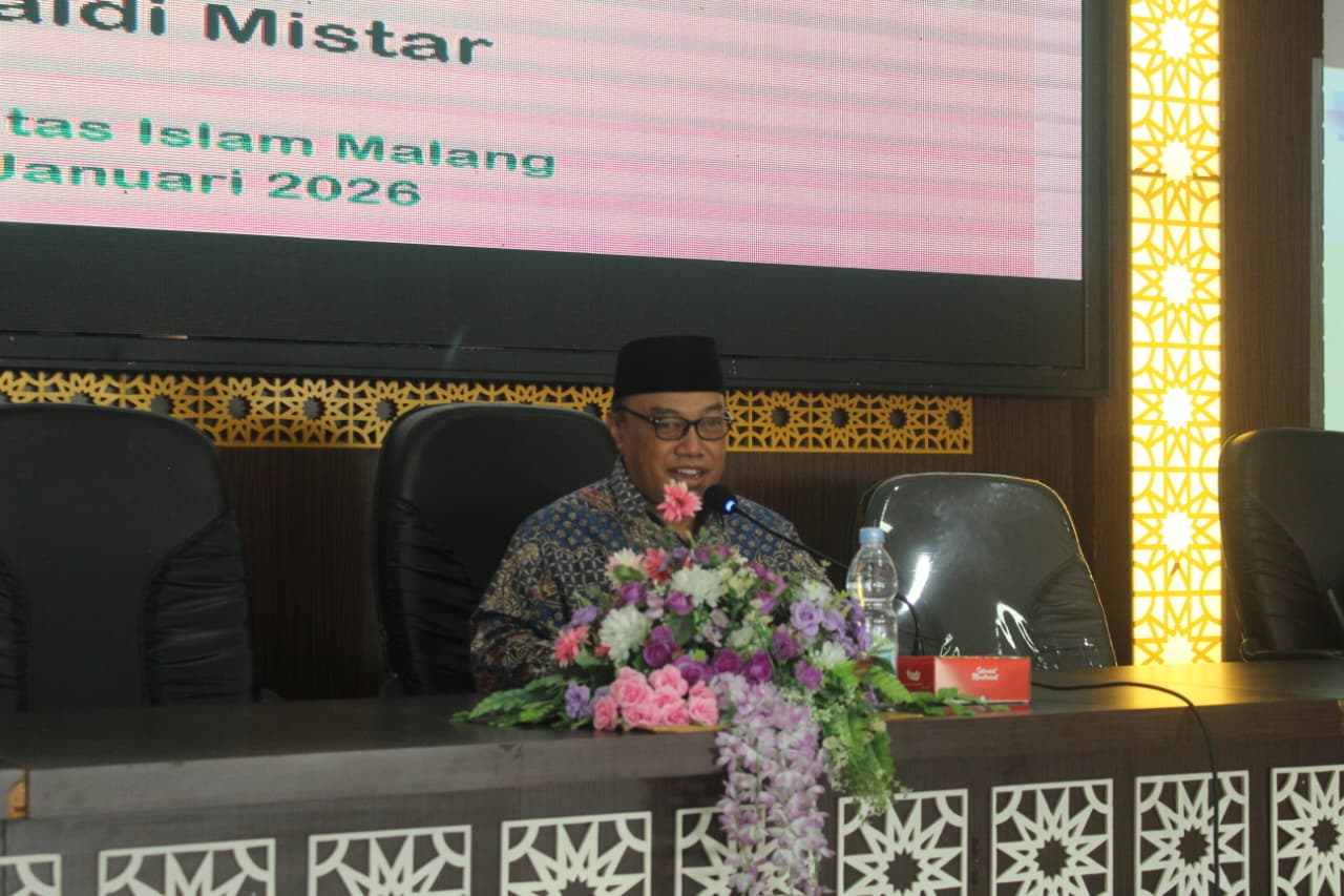Rektor UNISMA Prof Drs H Junaidi Mistar MPd PhD. Foto/dok Unisma