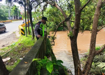 Lokasi hilangnya korban. Foto: Polsek Kepanjen