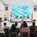 Rakor Forum Lalu Lintas dan Angkutan Jalan (FLLAJ) dalam pembahasan rencana penempatan PKL di Alun Alun Merdeka Malang. (Foto/M Sholeh)