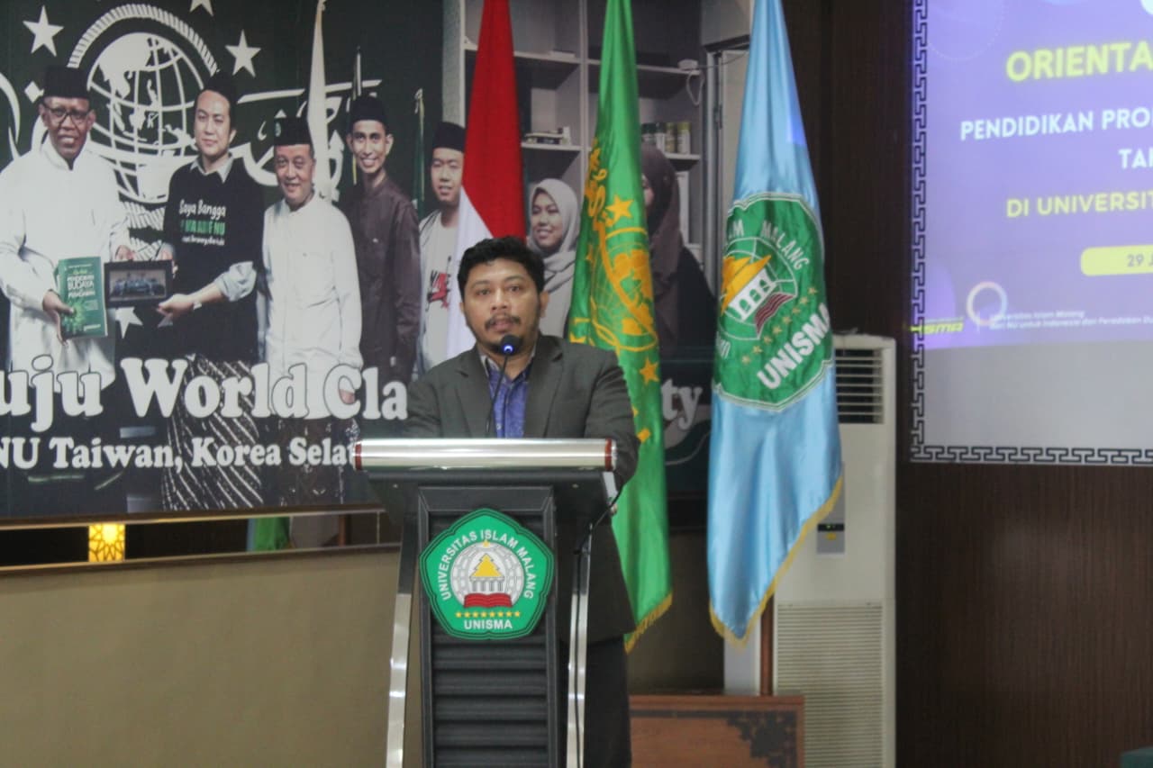 Ketua Program Studi PPG FKIP UNISMA, Ganjar Setyo Widodo, M.Pd. Foto/dok Unisma