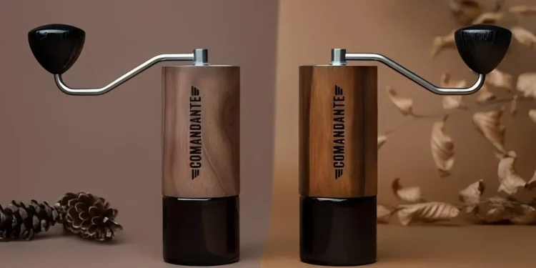 Salah satu grinder kopi yang travel friendly by Comandante (Foto: Instagram @portocoffeeweek)