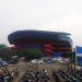 Ilustrasi parkir di Stadion Gajayana Kota Malang. (Foto/M Sholeh)