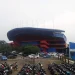 Ilustrasi parkir di Stadion Gajayana Kota Malang. (Foto/M Sholeh)