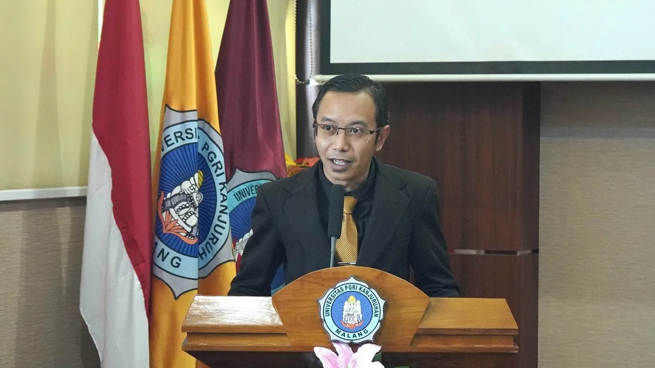 Sambutan Dekan FH Unikama, Darajatun Indra Kusuma Wijaya, S.H, M.H. /Foto: Dok. Unikama.