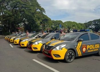 Ilustrasi patroli antisipasi gangguan stabilitas Kota Malang, seperti perang sarung dan balap liar. (Foto/M Sholeh)