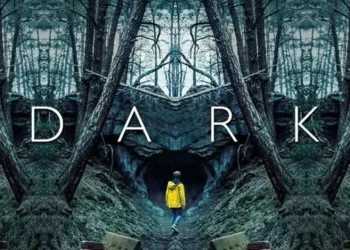 Poster series Dark, salah satu series Netflix dengan cerita mind-blowing yang penuh misteri perjalanan waktu. (Foto: Pinterest)