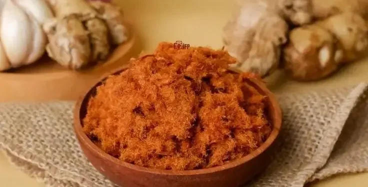 Ilustrasi abon ayam produksi rumahan (Foto: Pinterest @Shopee)