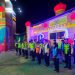 Pos terpadu yang ada di Exit Tol Singosari. Foto: Polres Malang