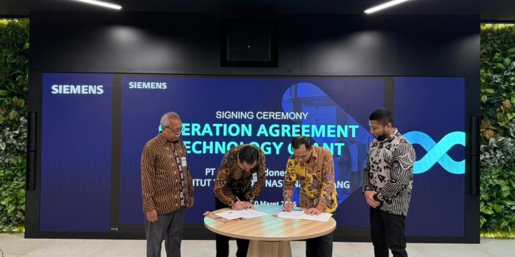 Kerja Sama ITN Malang dan Siemens Indonesia. Foto/dok ITN Malang