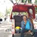 Bambang, tukang becak di Kota Malang menanti peluang di tengah sepi penumpang. (Foto/M Sholeh)