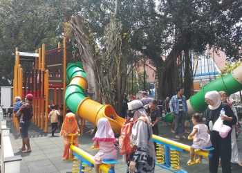 Kawasan tanpa rokok di Kota Malang. (Foto/M Sholeh)