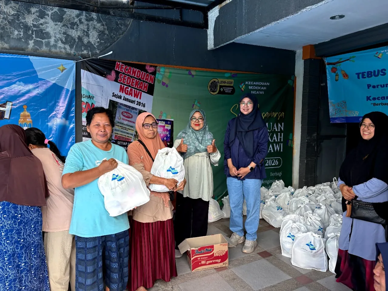 Pasar Murah Ramadan yang digelar PJT I di 3 kota. Foto: Dok