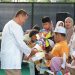 PLN UP3 Malang berbagi kebahagiaan dalam rangka Nuzulul Quran. Foto/dok. PLN