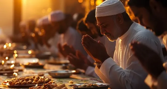 Jadwal buka puasa Malang Raya hari Rabu, 11 Maret 2026 dan keutamaan puasa hari ke-21 Ramadan. /Foto: Pinterest/Creative Market