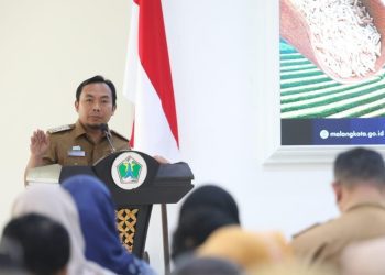 Wakil Wali Kota Malang, Ali Muthohirin, saat menyinggung soal MBG. (Foto/dok.)