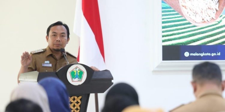 Wakil Wali Kota Malang, Ali Muthohirin, saat menyinggung soal MBG. (Foto/dok.)