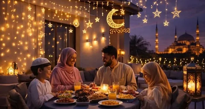 Jadwal buka puasa Malang Raya hari Kamis, 5 Maret 2026 dan keutamaan puasa hari ke-15 Ramadan. /Foto: Pinterest/Vmax Home