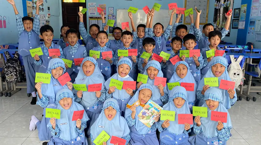 Keceriaan siswa SDIT Insan Permata