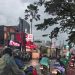 Kondisi banjir yang terjadi di kawasan Jalan Suhat usai Kota Malang diguyur hujan. (Foto/ist)
