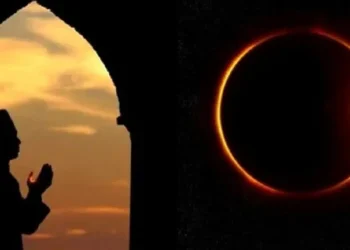 Ilustrasi salat gerhana bulan. Foto: Pixabay