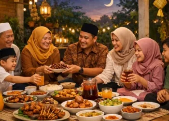 Rekomendasi tempat bukber keluarga di Kota Malang yang cocok dijadikan tempat quality time bersama orang-orang tercinta di bulan Ramadan. /Foto: Ilustrasi dibuat dengan AI