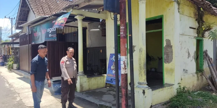Lokasi terjadinya penjambretan di Pakis. Foto: Polsek Pakis