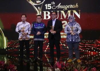 PJT I memborong dua penghargaan sekaligus di Anugerah BUMN 2026. Foto: Dok