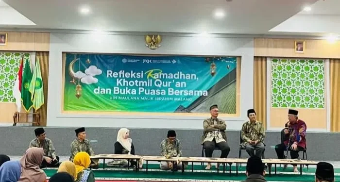 UIN Malang menggelar Khotmil Quran dan Buka Puasa Bersama sebagai momentum refleksi jejak sejarah dan asa masa depan. /Foto: Dok. UIN Malang.