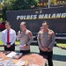 Kapolres Malang, AKBP Muhammad Taat Resdianto saat memberikan keterangan pada media. Foto: Aisyah Nawangsari Putri