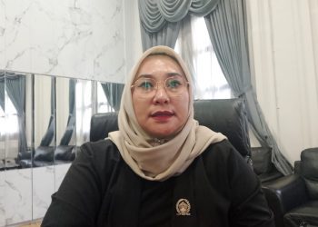 Ketua Komisi A DPRD Kota Malang, Lelly Theresiyawati, merespons soal ribuan warga Kota Malang yang menganggur. (Foto/M Sholeh)