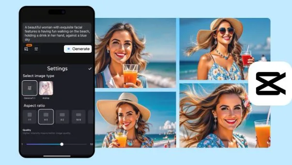 Ilustrasi teknologi AI desain dan video AI untuk konten profesional. Foto/dok