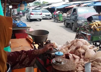 Pedagang pasar gadang