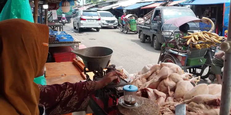 Pedagang pasar gadang