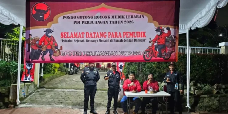 Posko Mudik DPC PDIP Kota Batu
