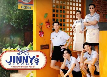 Salah satu variety show kuliner Korea yang berjudul Jinny’s Kitchen. (Foto: Pinterest)