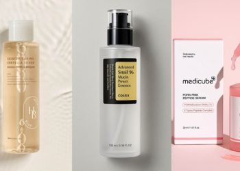 Illustrasi perbedaan dari toner essence dan serum. (Foto: Pinterest)