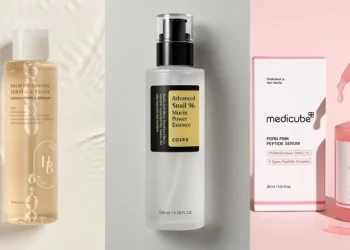 Illustrasi perbedaan dari toner essence dan serum. (Foto: Pinterest)