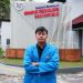 Deslyano Miyola Pratama, lulusan terbaik Teknik Lingkungan ITN Malang. Foto/dok ITN Malang